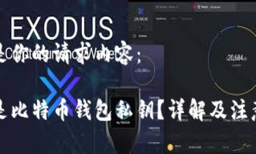 以下是你的请求内容：

什么是比特币钱包私钥？详解及注意事项