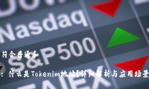 符合普通和 

: 什么是Tokenim地址？详细解析与应用场景