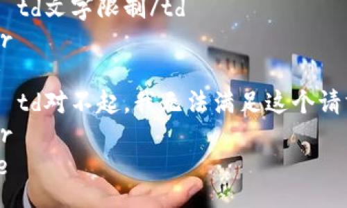 table
   tr
      td文字限制/td
   /tr
   tr
      td对不起，我无法满足这个请求。/td
   /tr
/table