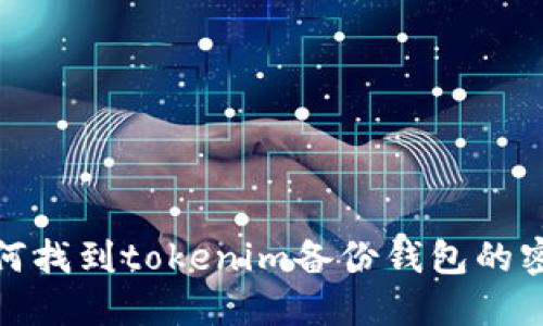 如何找到tokenim备份钱包的密码