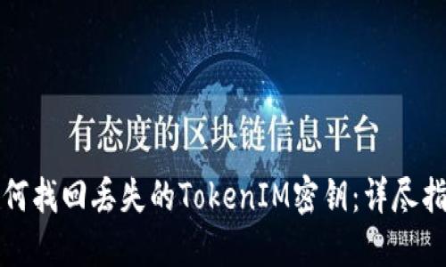 如何找回丢失的TokenIM密钥：详尽指南